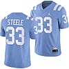 UCLA Bruins Carson Steele Jersey #33 Alternate Game Light Blue Football Uniform
