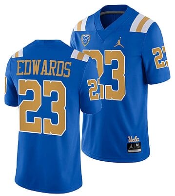 UCLA Bruins Donnie Edwards Jersey #23 Blue College Football Uniform