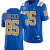 UCLA Bruins Greg Dulcich Jersey #85 Blue College Football Uniform