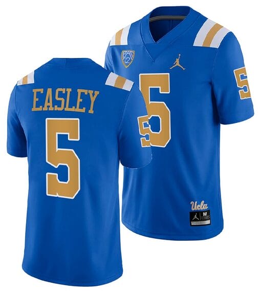 UCLA Bruins Kenny Easley Jersey #5 Blue College Football Uniform