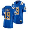UCLA Bruins Marcedes Lewis Jersey #19 Blue College Football Uniform