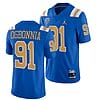 UCLA Bruins Otito Ogbonnia Jersey #91 Blue College Football Uniform