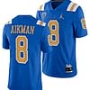 UCLA Bruins Troy Aikman Jersey #8 Blue College Football Uniform