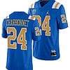 UCLA Bruins Zach Charbonnet Jersey #24 Blue College Football Uniform