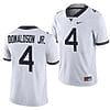 West Virginia Mountaineers CJ Donaldson Jr Jersey #4 College Football 2023 Game White