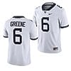 West Virginia Mountaineers Garrett Greene Jersey #6 College Football 2023 Game White