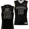 Zach Edey Jersey #15 Purdue Boilermakers NIL College Basketball Lightweight Black