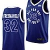 Zach Freemantle Jersey #32 Xavier Musketeers All For One Blue College Basketball Uniform
