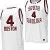 Aliyah Boston Jersey #4 South Carolina Gamecocks Basketball Throwback Replica White