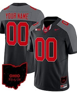 Custom Ohio State Buckeyes Jersey Name and Number College Football Stitched Alternate Black Special