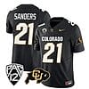 Colorado Buffaloes Shilo Sanders Jersey #21 Vapor Limited College Football All Stitched Black