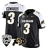 Colorado Buffaloes Dylan Edwards Jersey #3 Vapor Limited College Football All Stitched Alternate