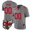 Custom Ohio State Buckeyes Jersey Name and Number College Football 2023 Stitched Alternate Gray