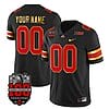 Custom Ohio State Buckeyes Jersey Name and Number College Football Stitched Gold Trim Black