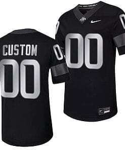 Custom Iowa State Cyclones Jersey Name and Number Alternate College Football Black
