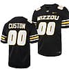 Custom Missouri Tigers Jersey Name and Number NCAA College Football 2023 Black