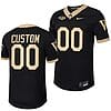 Custom Wake Forest Demon Deacons Jersey Name and Number Home College Football Black Replica