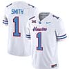 Houston Cougars 2023 Oilers Donovan Smith Jersey #1 Inspired Vapor College Football All Stitched White