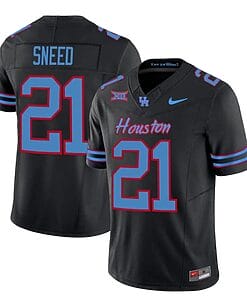 Houston Cougars Oilers Stacy Sneed Jersey #21 Inspired Vapor College Football 2023 All Stitched Black