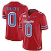 Houston Cougars Oilers Manjack IV Jersey #0 Inspired Vapor College Football 2023 All Stitched Red
