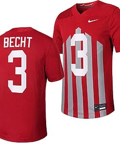 Iowa State Cyclones Rocco Becht Jersey #3 Throwback College Football Game Cardinal