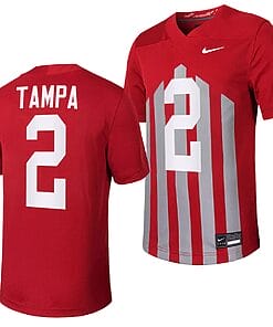 Iowa State Cyclones TJ Tampa Jersey #2 Throwback College Football Game Cardinal