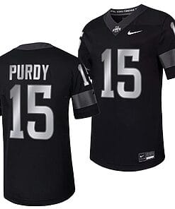 Iowa State Cyclones Brock Purdy Jersey #15 Alternate College Football Black