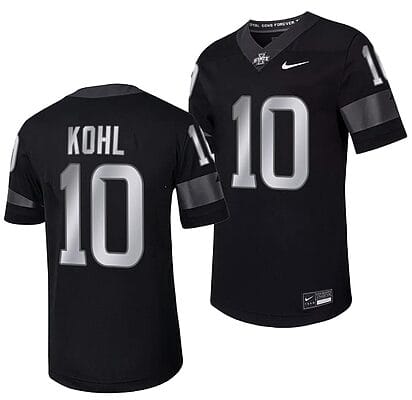 Iowa State Cyclones JJ Kohl Jersey #10 Alternate College Football Black