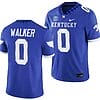 Kentucky Wildcats Deone Walker Jersey #0 College Football Game 2023 Blue
