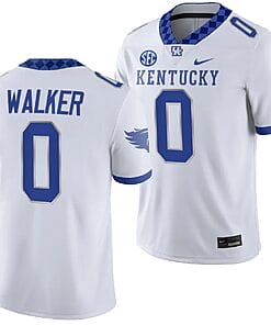 Kentucky Wildcats Deone Walker Jersey #0 College Football Game 2023 White