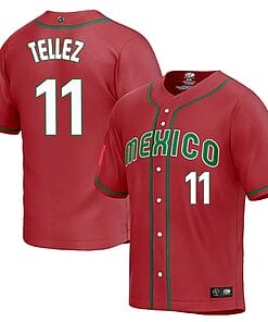 Mexico Baseball Rowdy Tellez Jersey #11 World Cool Base 2023 Stitched Classic