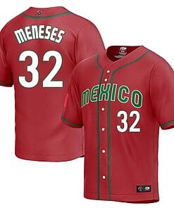 Mexico Baseball Joey Meneses Jersey #32 World Cool Base 2023 Stitched Classic