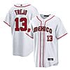 Mexico Baseball Alan Trejo Jersey #13 World Cool Base 2023 Stitched White