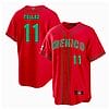 Mexico Baseball Rowdy Tellez Jersey #11 World Cool Base 2023 Stitched Red