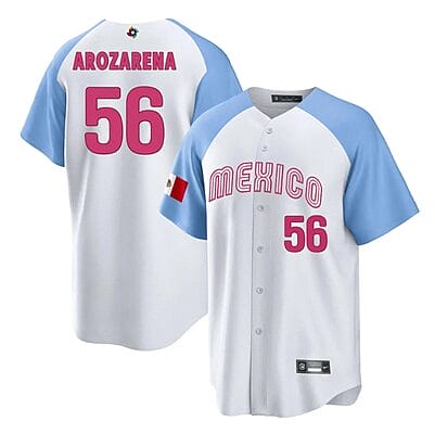 Mexico Baseball Arozarena Jersey #56 World Cool Base 2023 Stitched Alternate