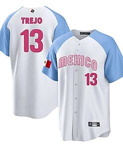 Mexico Baseball Alan Trejo Jersey #13 World Cool Base 2023 Stitched Alternate