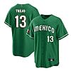 Mexico Baseball Alan Trejo Jersey #13 World Cool Base 2023 Stitched Green
