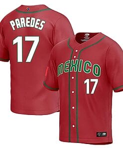 Mexico Baseball Isaac Paredes Jersey #17 World Cool Base 2023 Stitched Classic