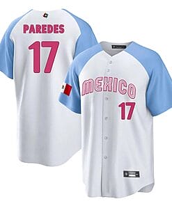 Mexico Baseball Isaac Paredes Jersey #17 World Cool Base 2023 Stitched Alternate