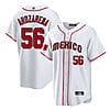 Mexico Baseball Arozarena Jersey #56 World Cool Base 2023 Stitched White