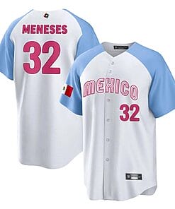 Mexico Baseball Joey Meneses Jersey #32 World Cool Base 2023 Stitched Alternate