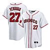 Mexico Baseball Alex Verdugo Jersey #27 World Cool Base 2023 Stitched White