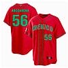 Mexico Baseball Arozarena Jersey #56 World Cool Base 2023 Stitched Red