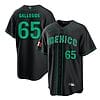 Mexico Baseball Gallegos Jersey #65 World Cool Base 2023 Stitched Black