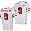 Maryland Terrapins Billy Edwards Jr Jersey #9 College Football Game Throwback 2023 White