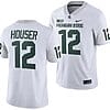 Michigan State Spartans Katin Houser Jersey #12 College Football Game 2023 White