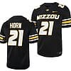 Missouri Tigers #21 Sam Horn Jersey NCAA College Football 2023 Black