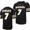 Missouri Tigers #7 Cody Schrader Jersey NCAA College Football 2023 Black