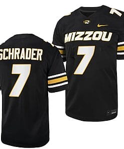Missouri Tigers #7 Cody Schrader Jersey NCAA College Football 2023 Black