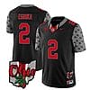 Ohio State Buckeyes Emeka Egbuka Jersey #2 College Football Stitched Alternate 2023 Black